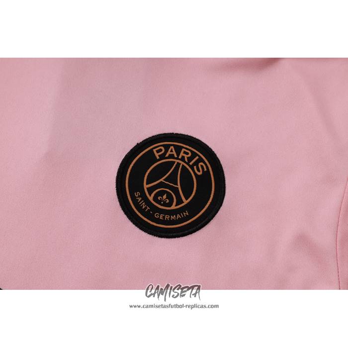Chandal del Paris Saint-Germain Jordan 2024-2025 Manga Corta Rosa - Pantalon Corto